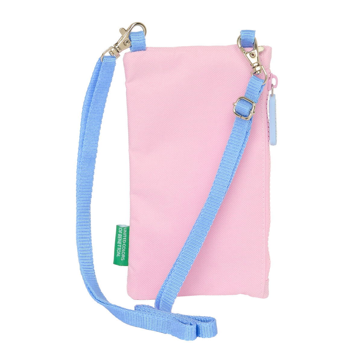 Handväska Benetton Pink Mobilväska Rosa - 2