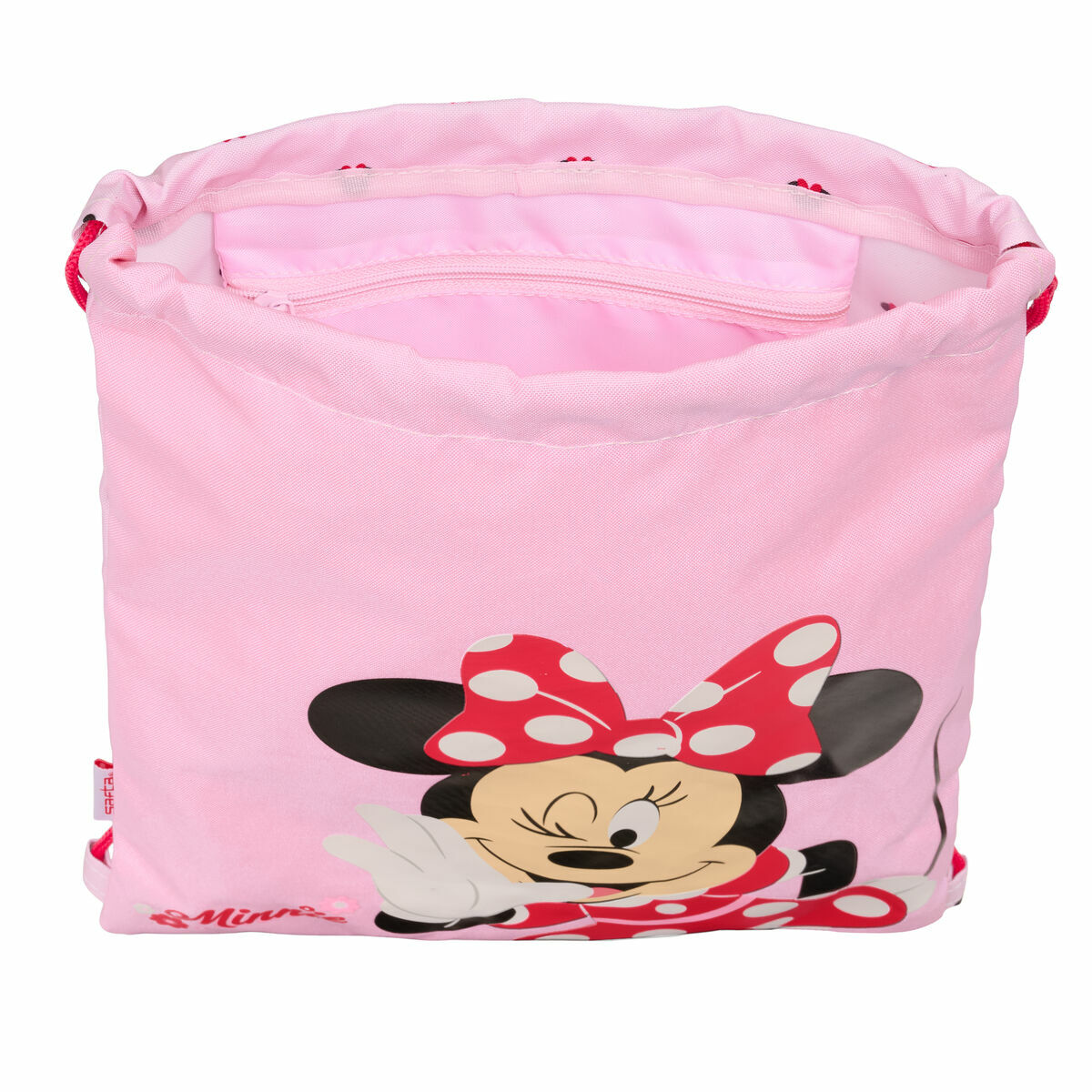 Skopåse med remmar Minnie Mouse Naive Rosa 26 x 34 x 1 cm - 2
