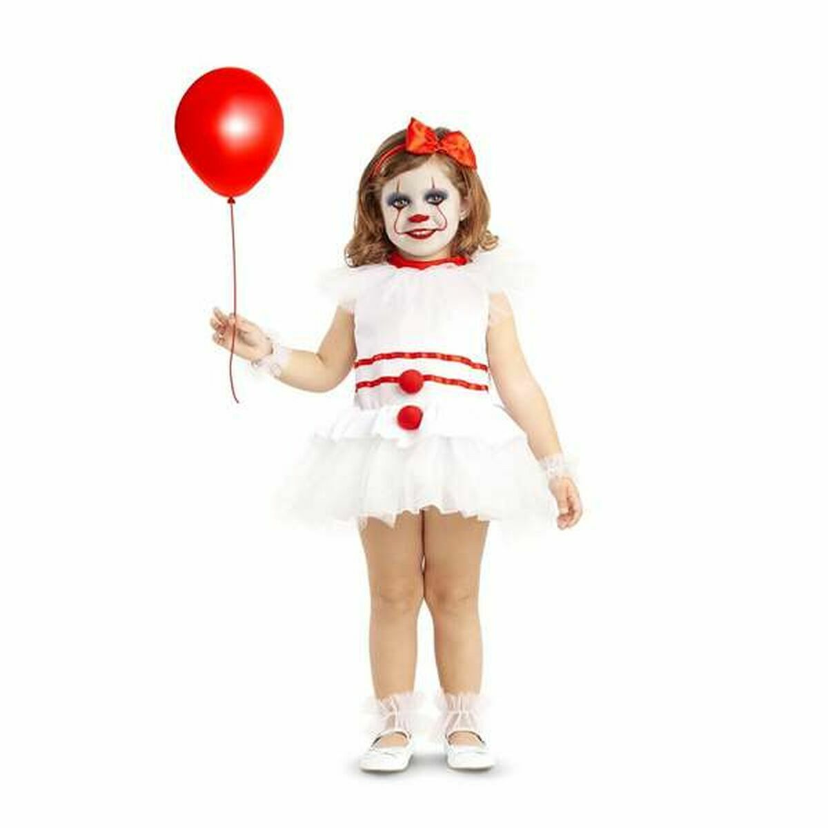 Maskeraddräkt bebis My Other Me Olycksbringande clown Multicolour (5 Delar)