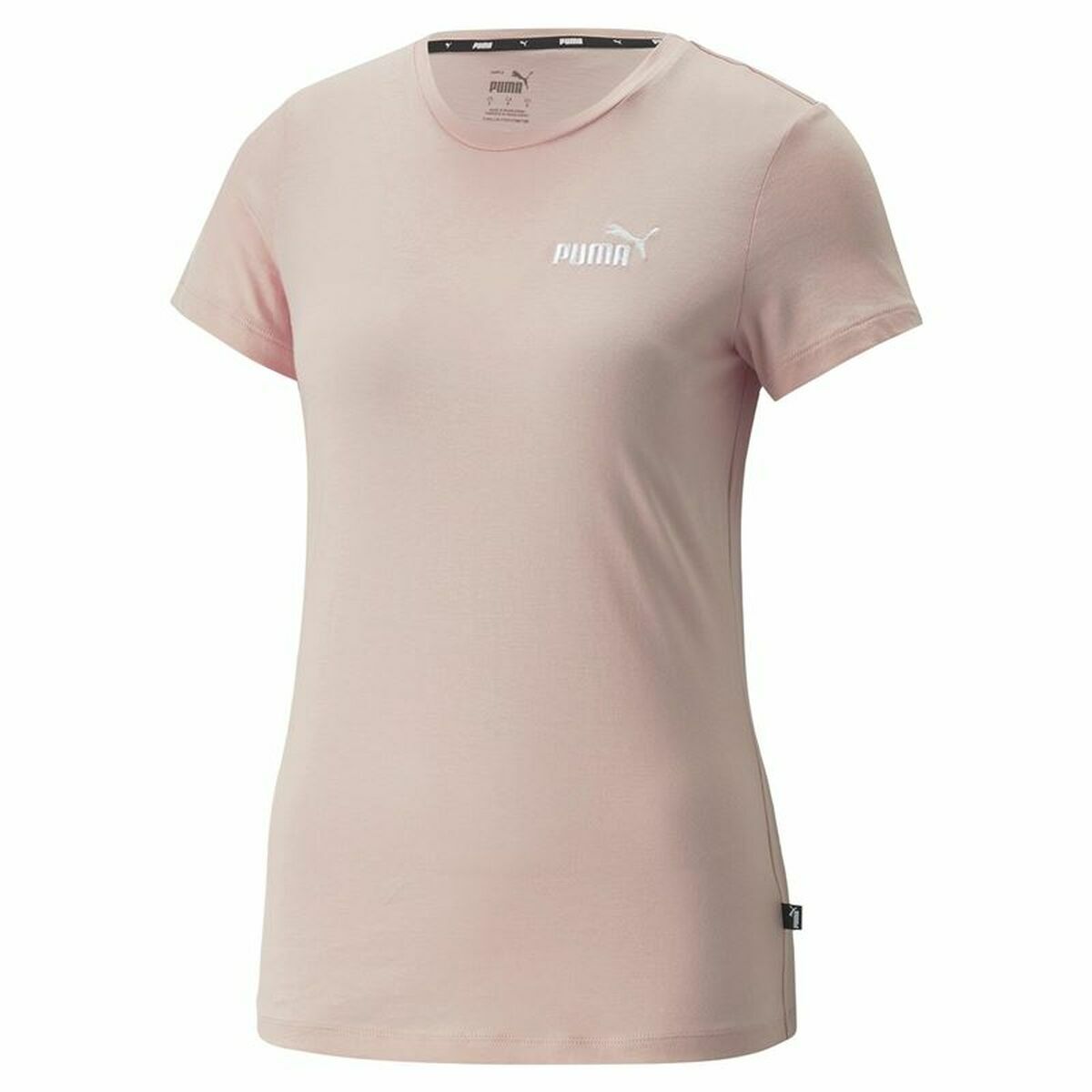 T-shirt med kortärm Dam Puma Essentials+ Embroidery