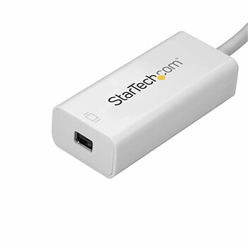 USB C till Mini DisplayPort Adapter Startech CDP2MDP              Vit 4K Ultra HD
