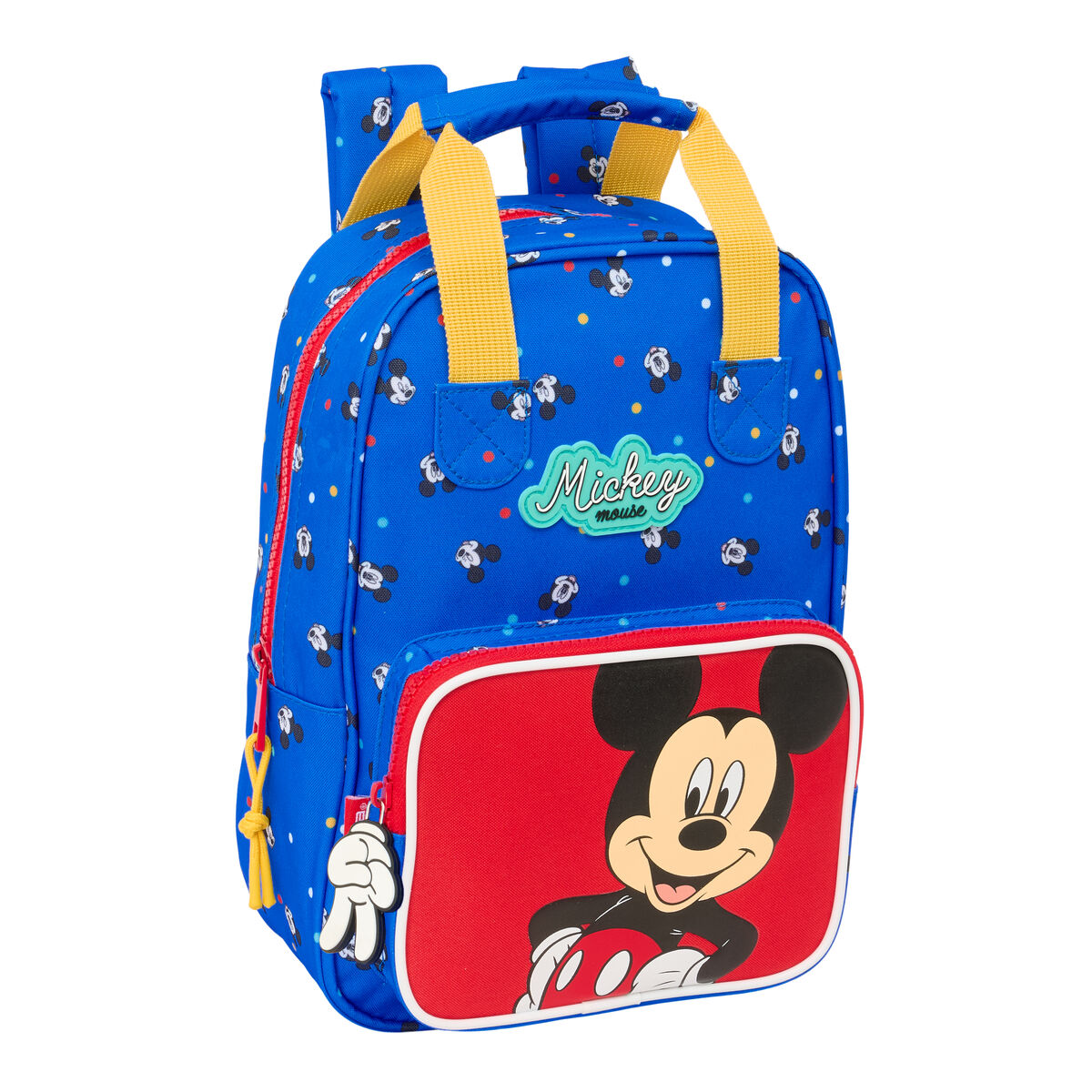 Skolryggsäck Mickey Mouse Clubhouse Good day Blå 20 x 28 x 8 cm