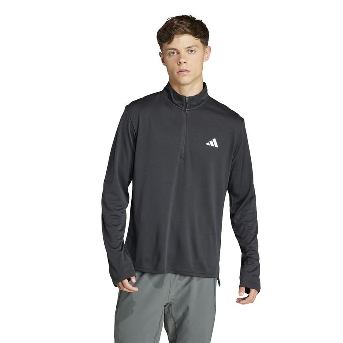 Träningsjacka Herr Adidas Essentials Tr-Es 1I4Zip - 2