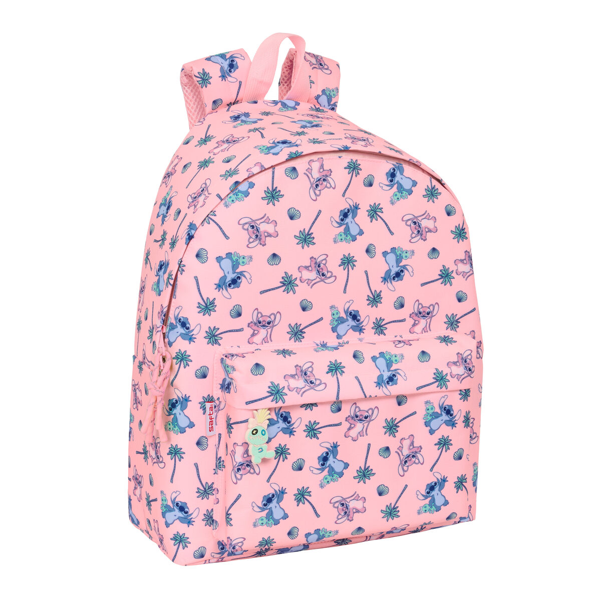 Skolryggsäck Lilo & Stitch Beach Rosa 33 x 42 x 15 cm