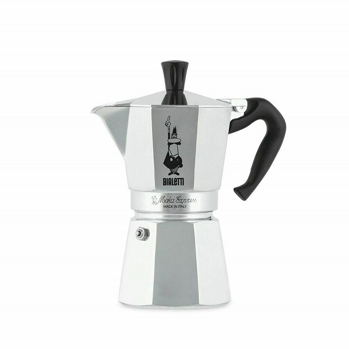 Italiensk Kaffepanna Bialetti 0001163 Silvrig Aluminium 6 Koppar