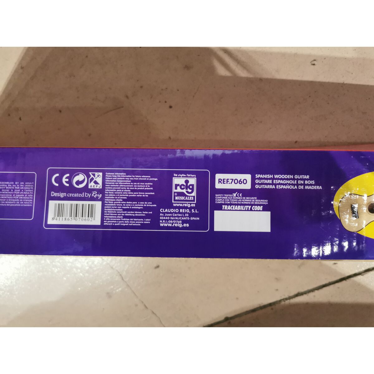 Gitarr för barn Reig REIG7060 (55 cm) - 2