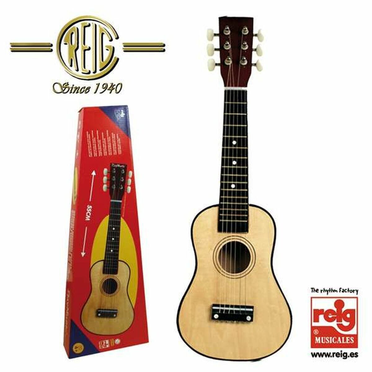 Gitarr för barn Reig REIG7060 (55 cm)