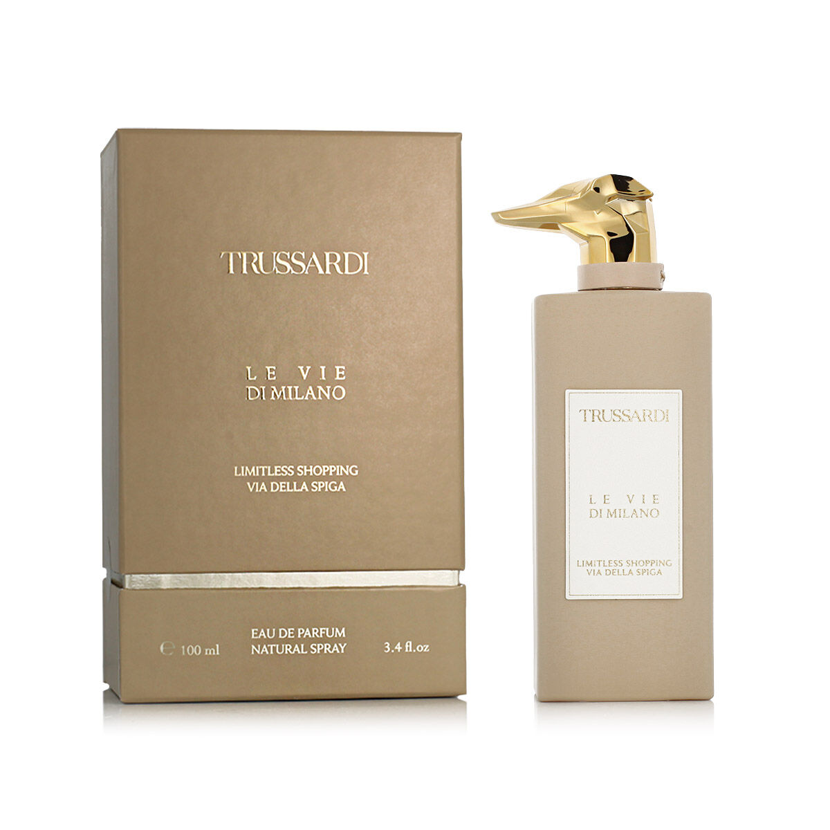 Parfym Unisex Trussardi Le Vie Di Milano Limitless Shopping Via della Spig EDP 100 ml - 2