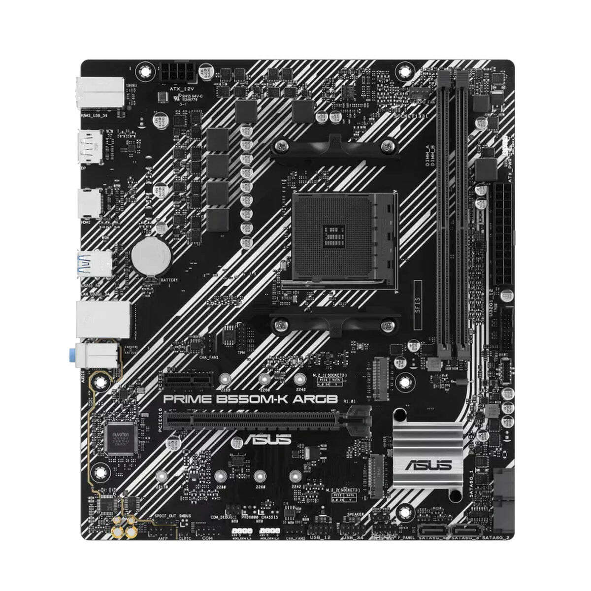Moderkort Asus AMD AM4 AMD B550 AMD