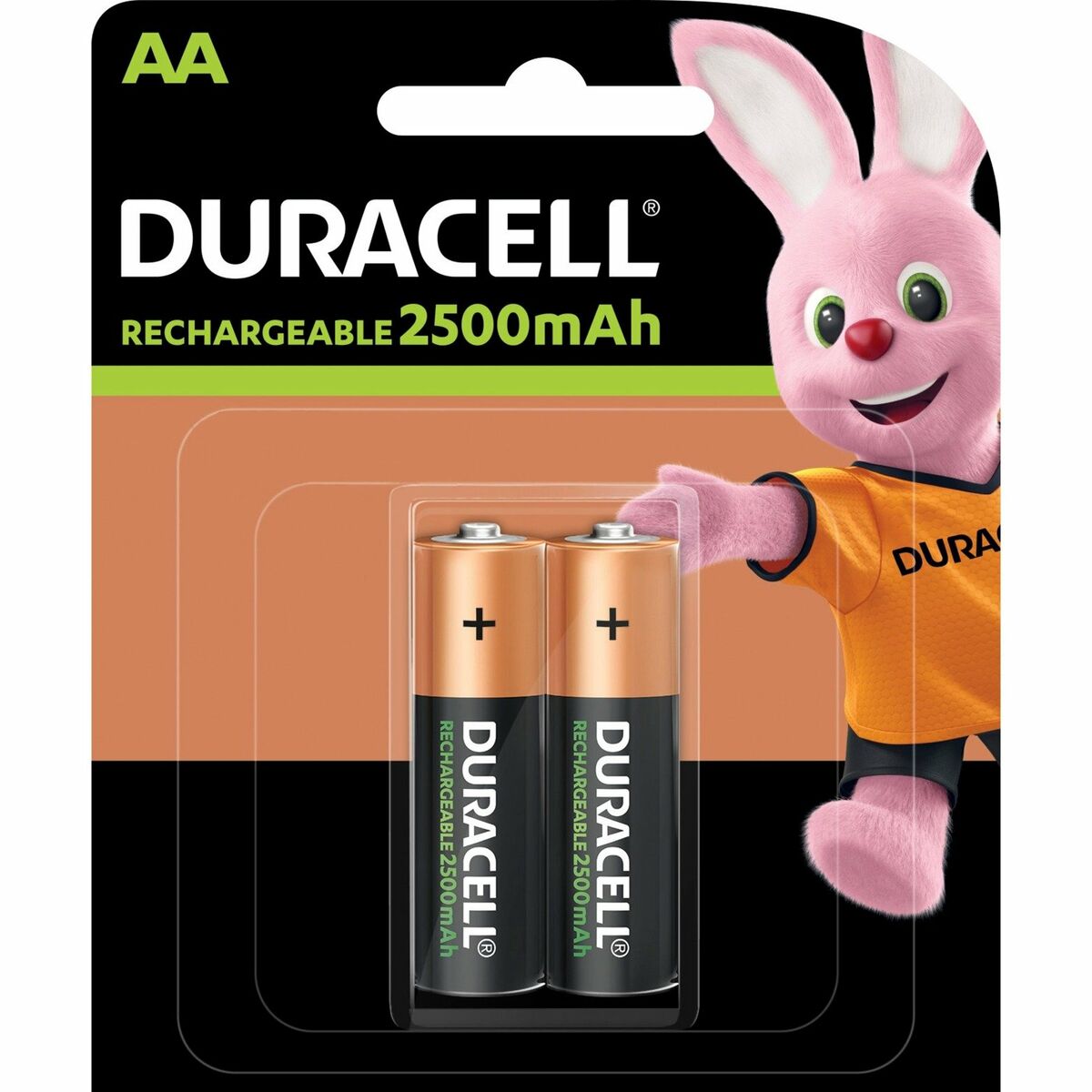 Laddningsbara Batterier DURACELL 1,2 V