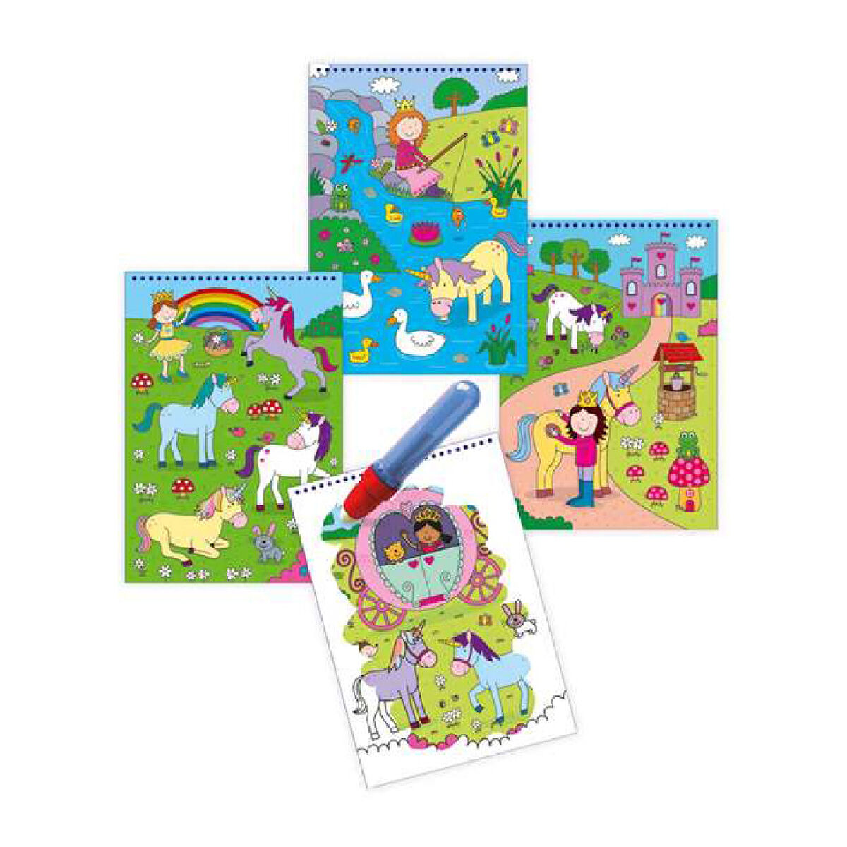 Färgläggningsbok Water Magic Diset A3079H - 3