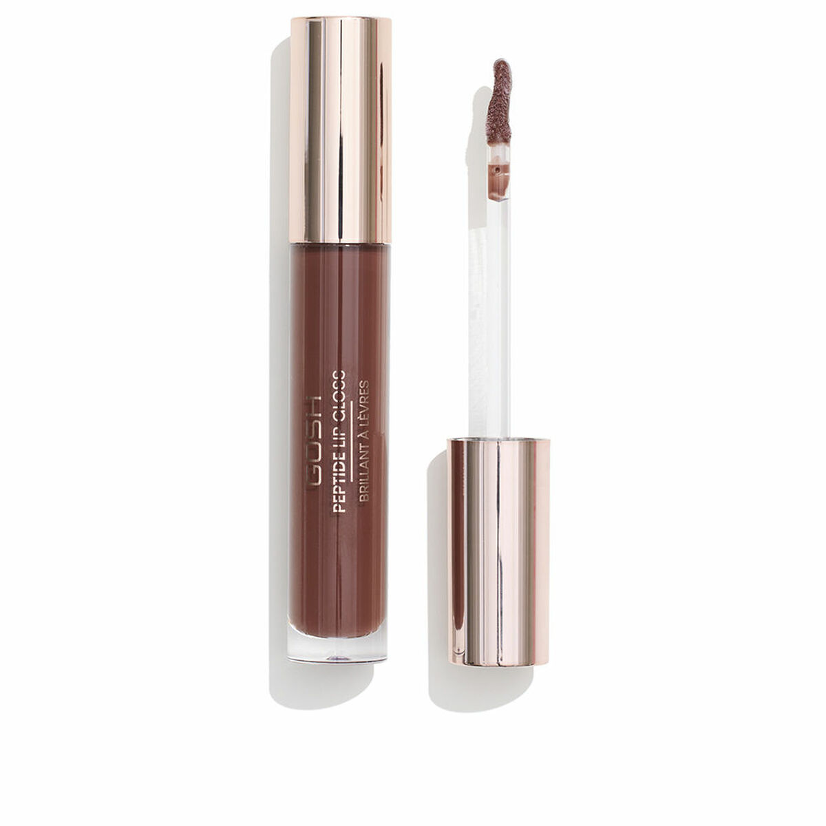 Läppstift Gosh Copenhagen PEPTIDE LIP GLOSS Nº 006-Brownie 7 ml