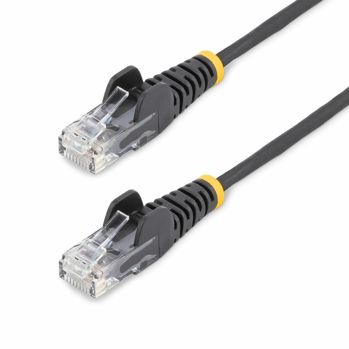 Kontakt RJ45 Kategori 6 FTP Startech N6PAT5MBKS Svart 5 m
