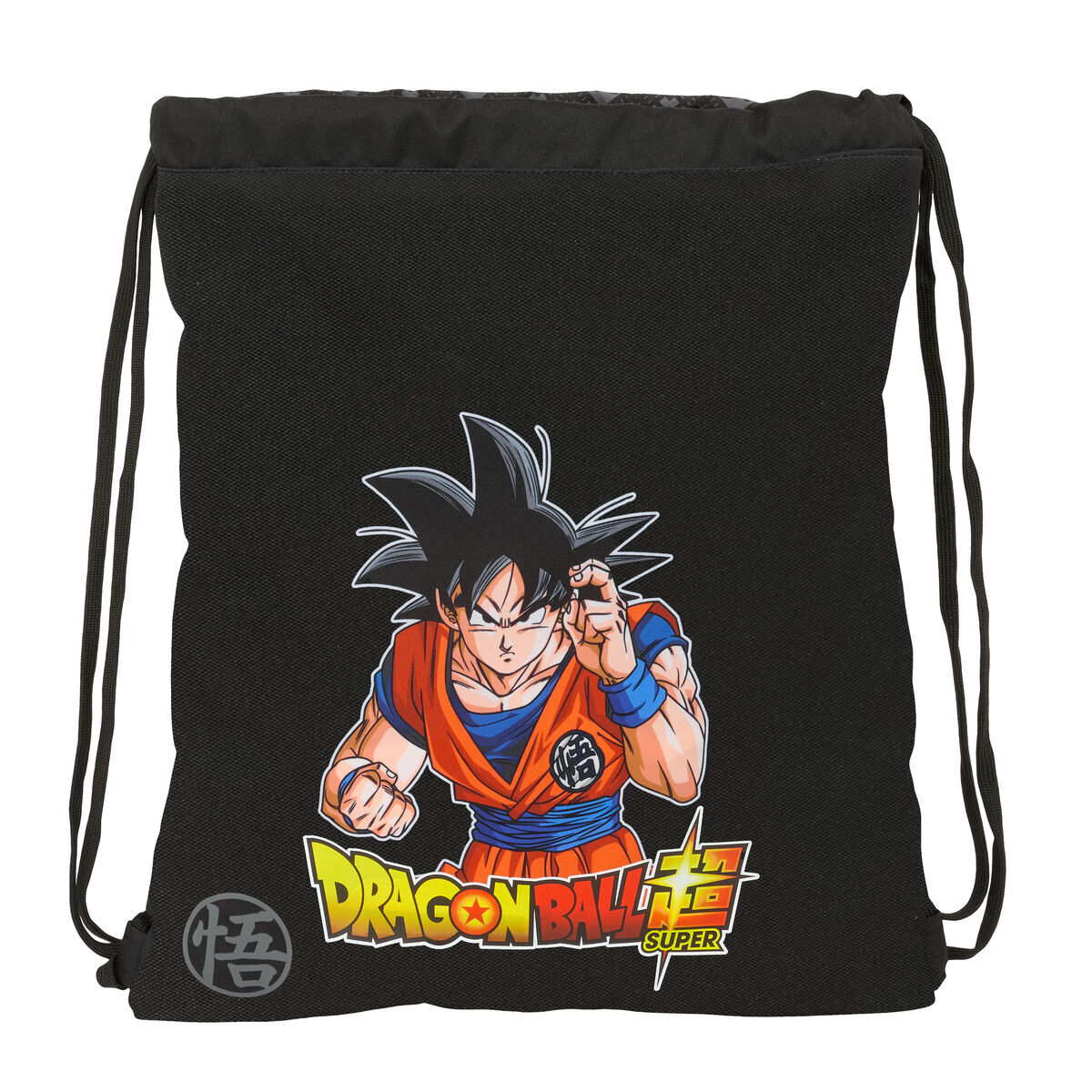 Skopåse med remmar Dragon Ball Combat Svart 35 x 40 x 1 cm