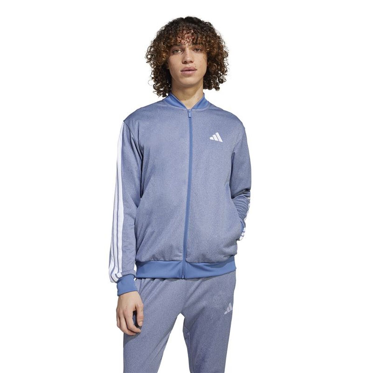 Träningsjacka Herr Adidas Tr Mel Tt Blå - 2