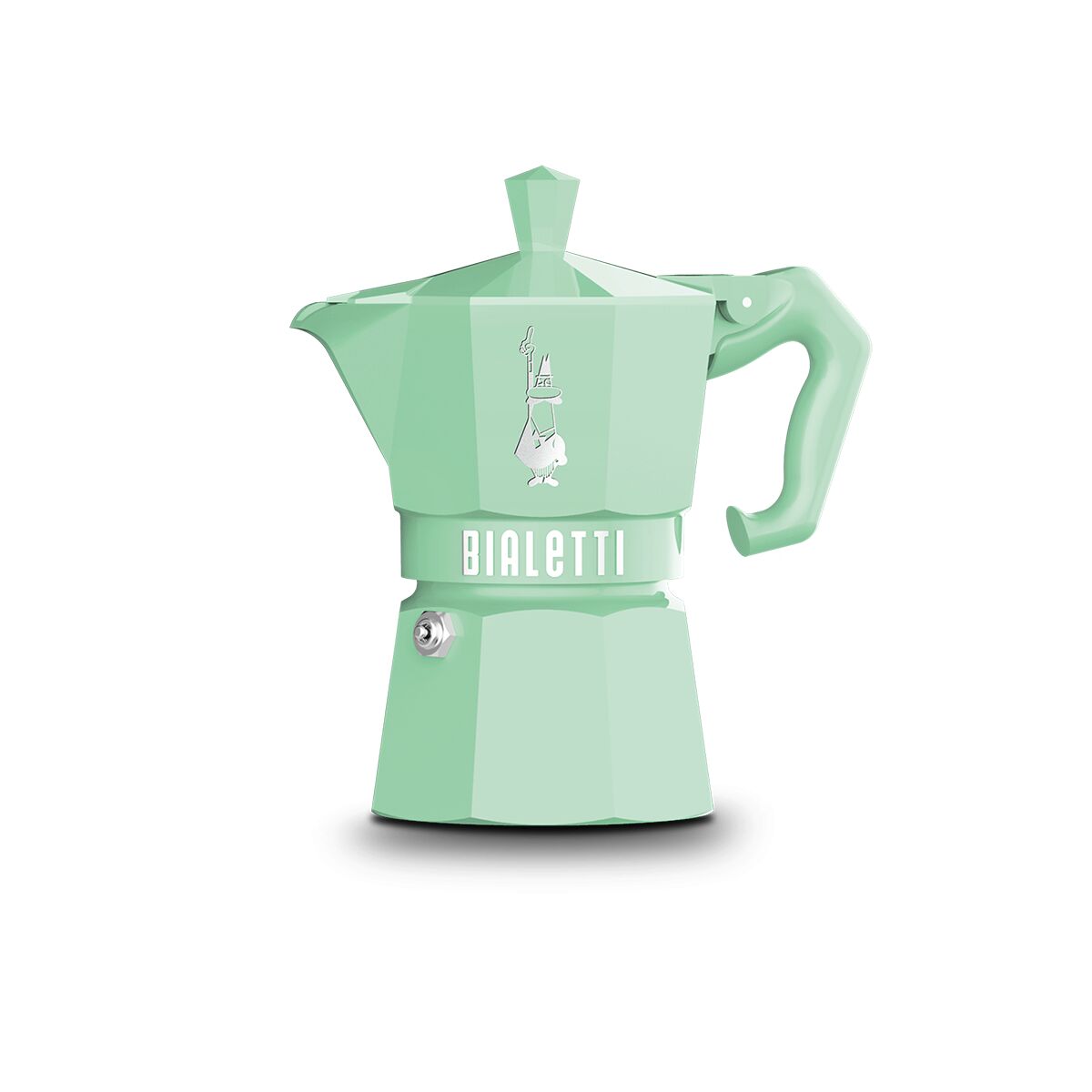 Italiensk Kaffepanna Bialetti MOKA EXCLUSIVE GREEN 3T Grön Aluminium 3 Csészék
