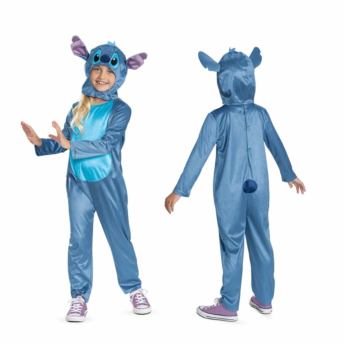 Maskeraddräkt för barn Stitch 5-6 år - 3