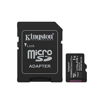 Micro-SD Minneskort med Adapter Kingston SDCS3 1 TB