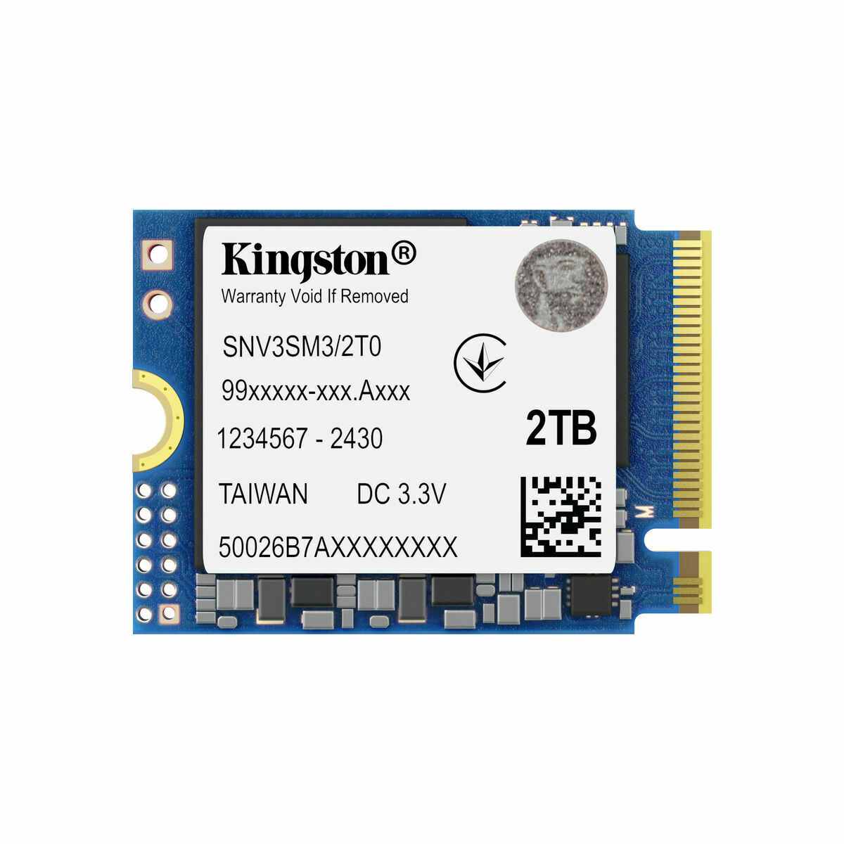 Hårddisk Kingston NV3 2 TB SSD