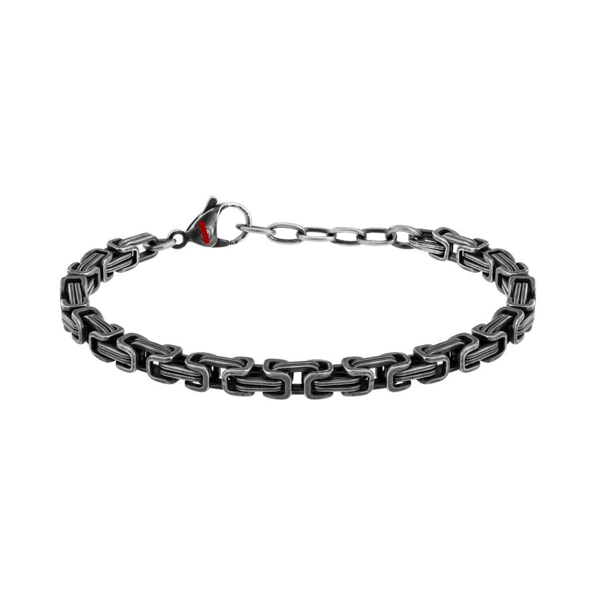 Herrarmband Sector SAFT76 Silver Svart