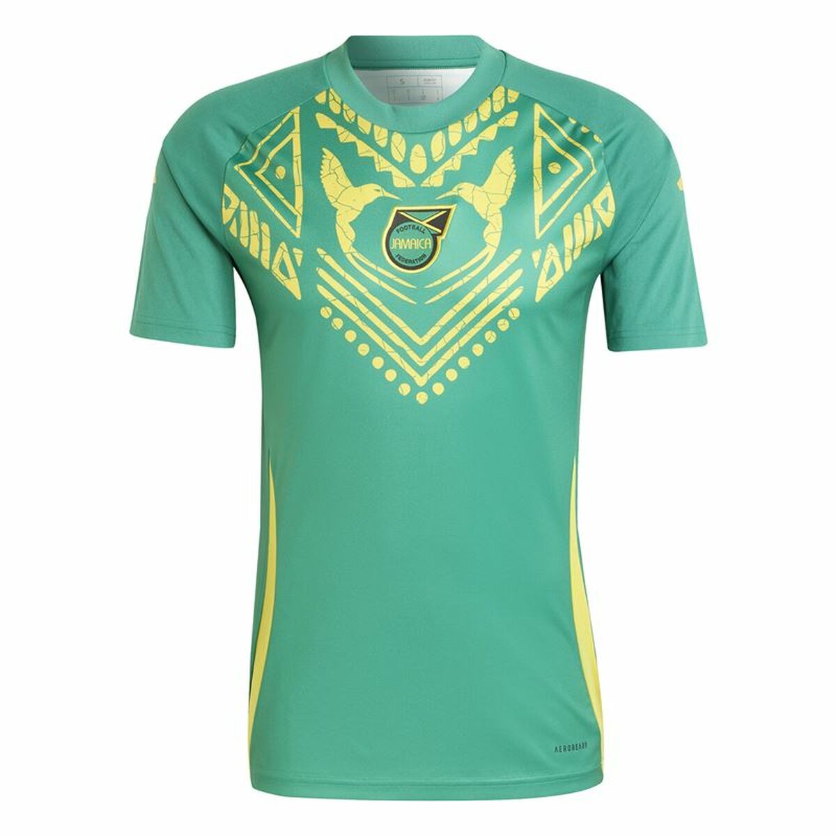 Fotbollströja Adidas Jamaica 2024 Pre Match Grön
