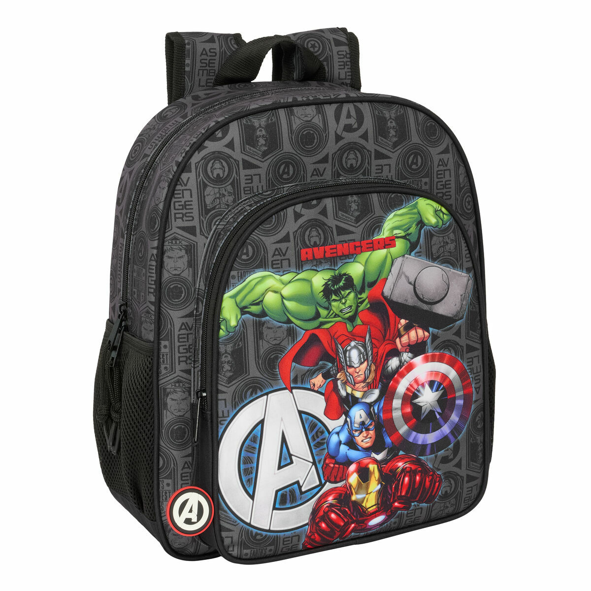 Skolryggsäck The Avengers Vendetta Svart 32 x 38 x 12 cm