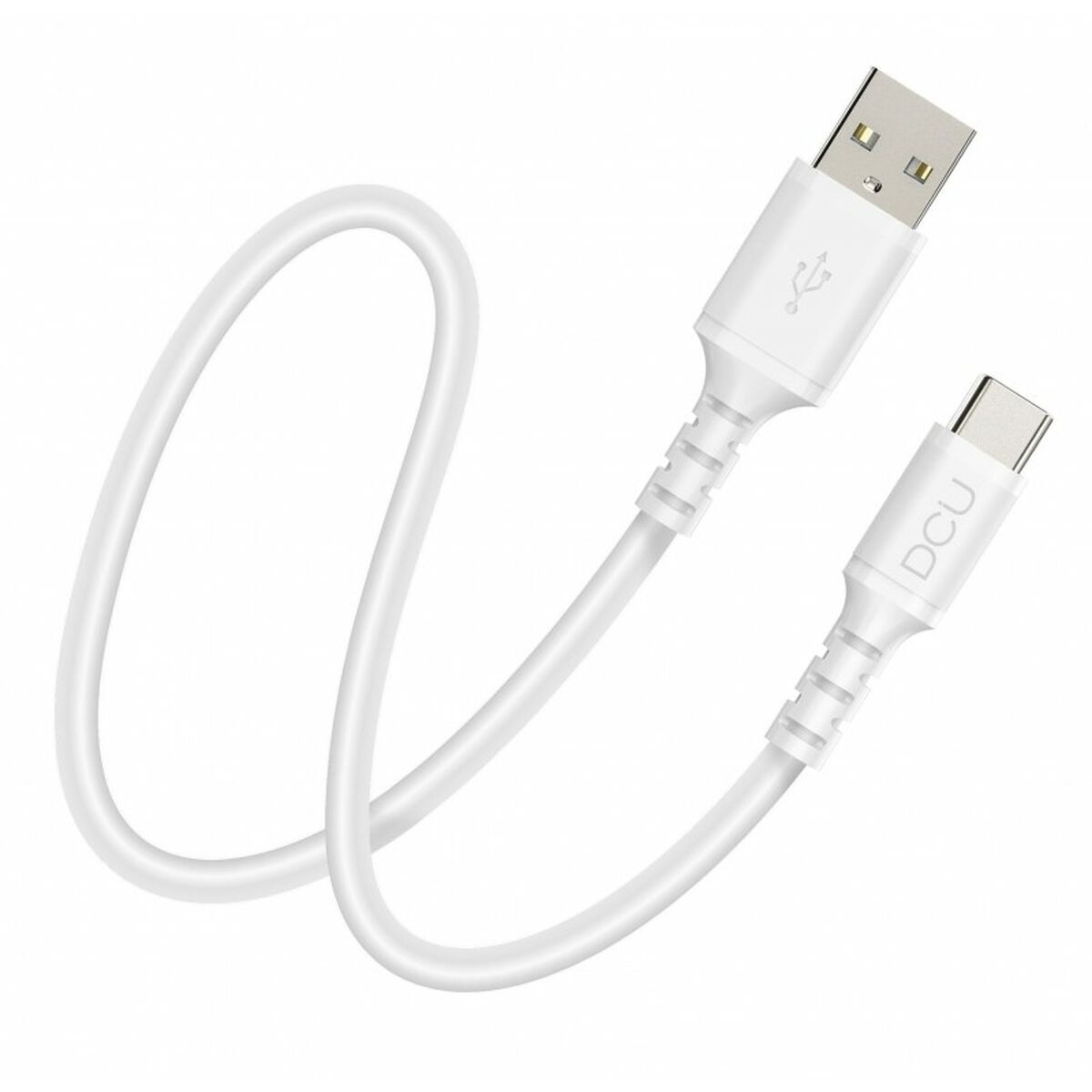 USB-kabel DCU 2.0 Vit 1 m
