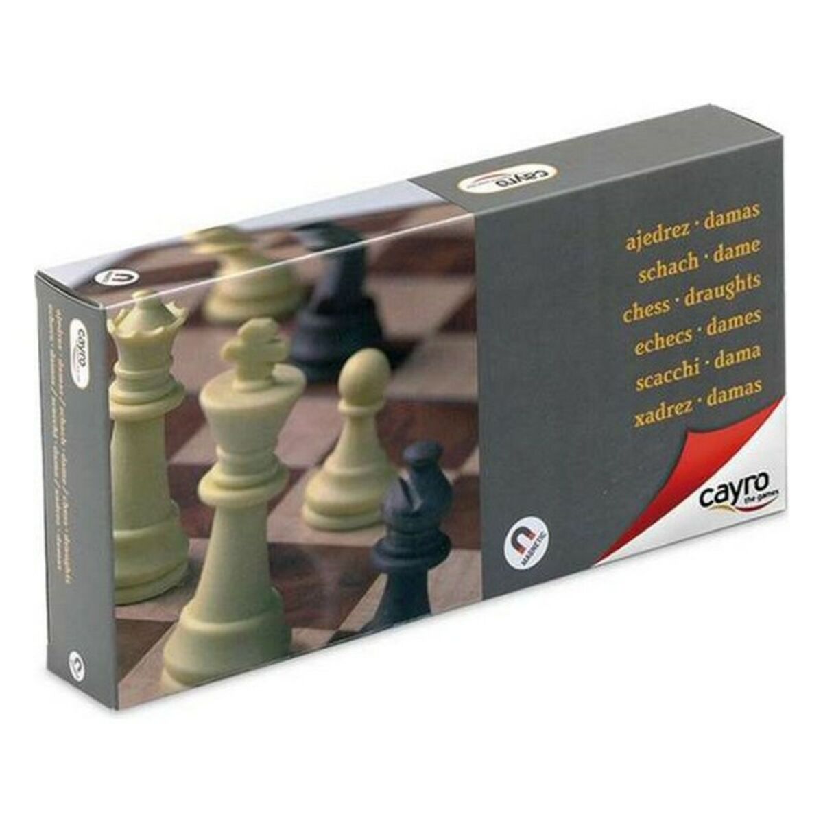 Chack och Dam Bräde Cayro 453 Plast Magnetic - 2