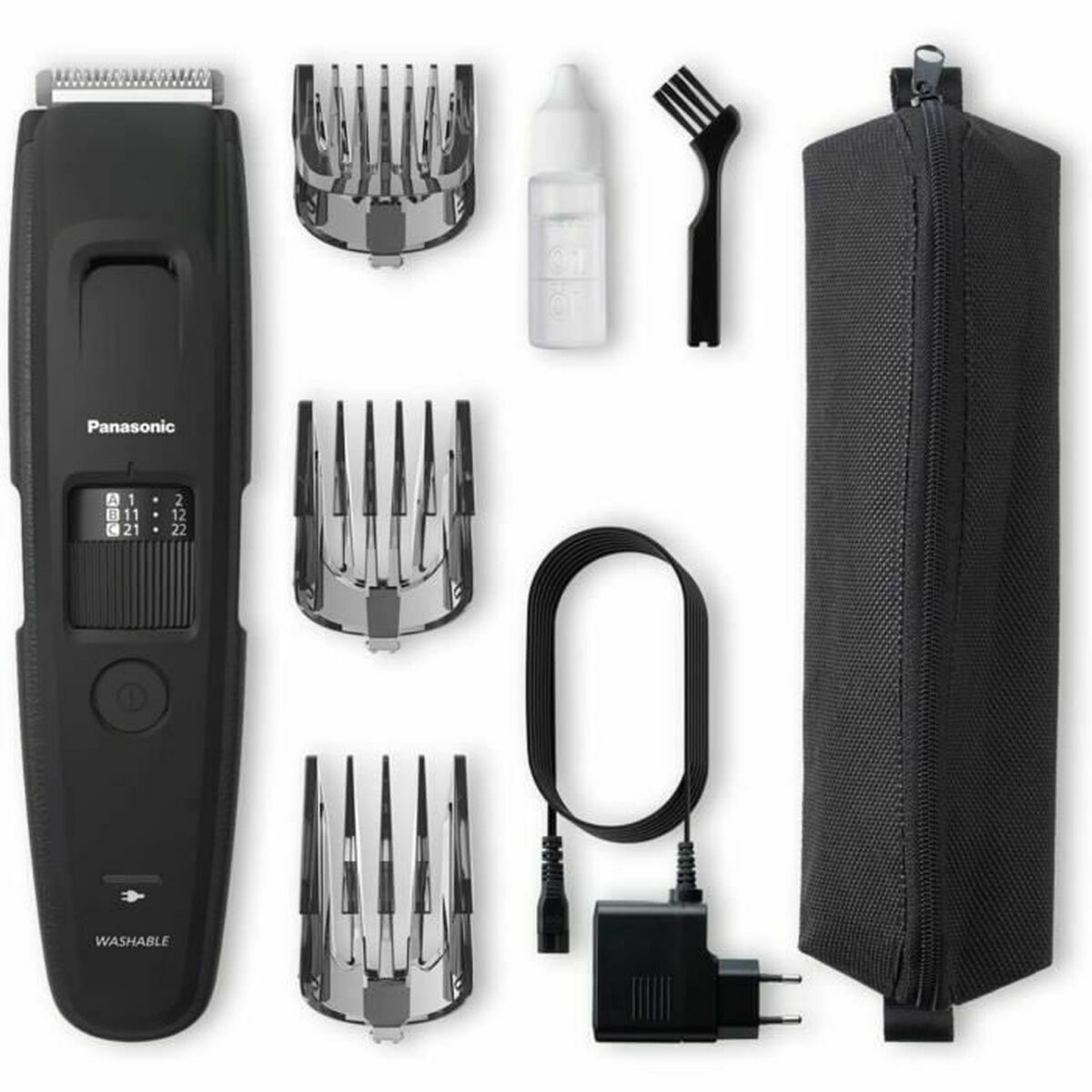 Hårtrimmer/ Rakapparat Panasonic ER-GB86-K503 0,5-30 mm (3 antal) - 2