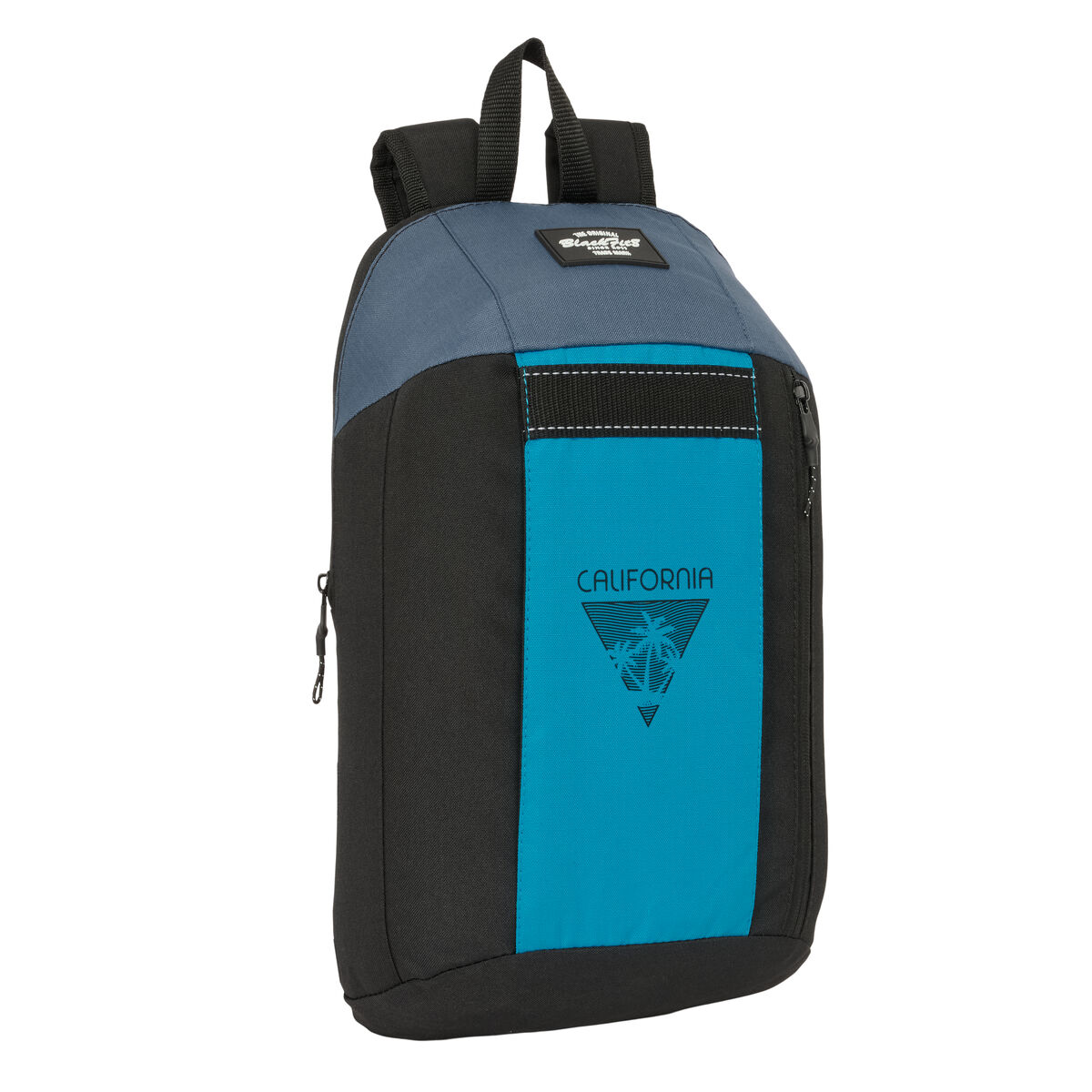 Ryggsäck Casual BlackFit8 California Blå Svart 22 x 39 x 10 cm