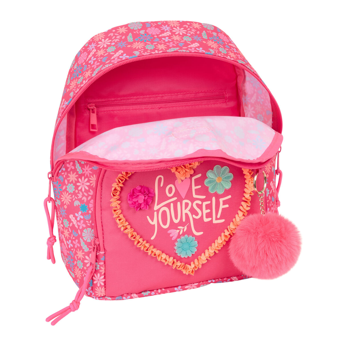 Ryggsäck Casual Safta Feeling Multicolour 25 x 30 x 13 cm - 2