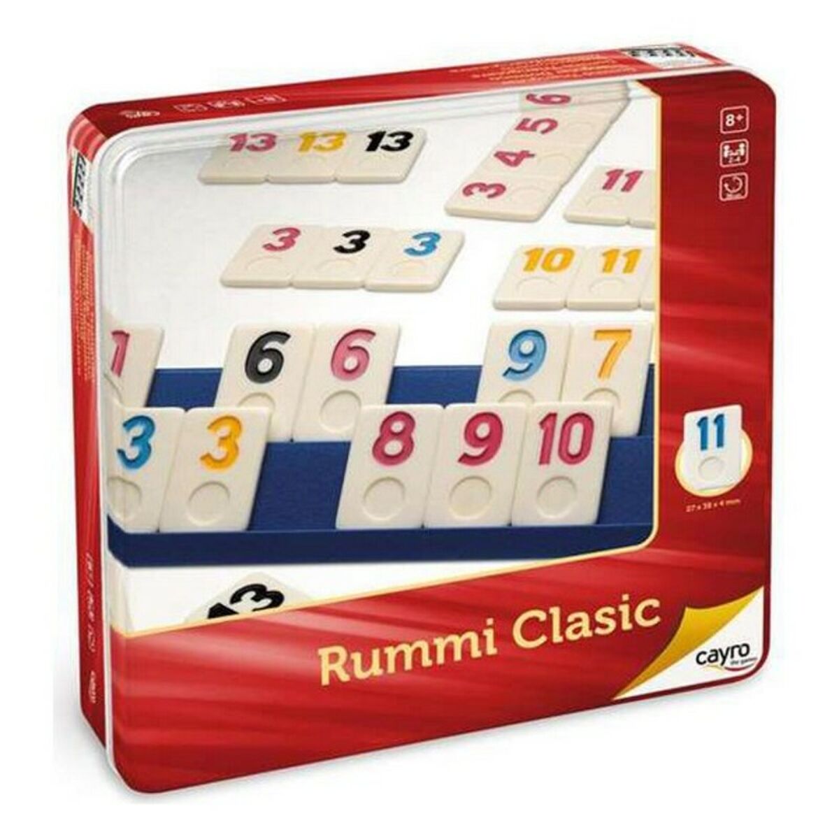 Sällskapsspel Rummi Classic Cayro 753 27 x 27 x 5,7 cm - 2