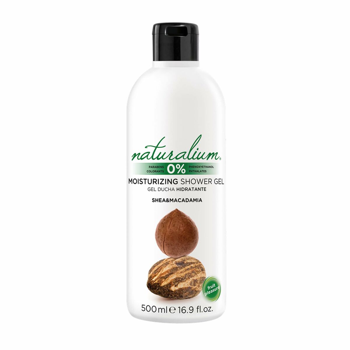 Duschtvål Naturalium Sheasmör Macadamia 500 ml