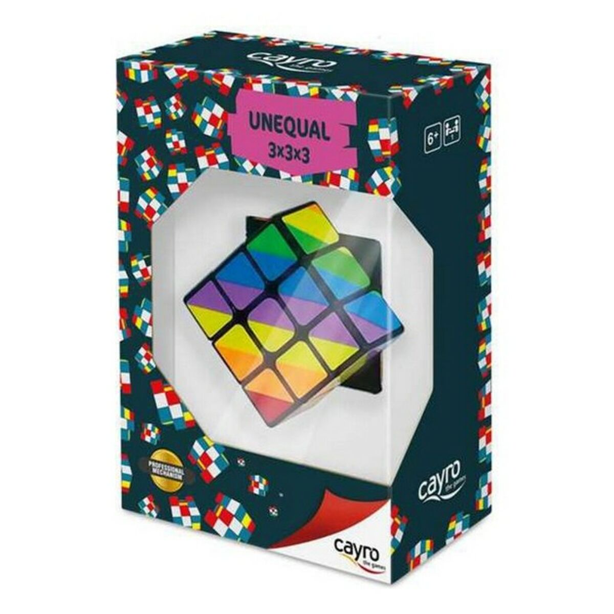Sällskapsspel Unequal Cube Cayro YJ8313 3 x 3