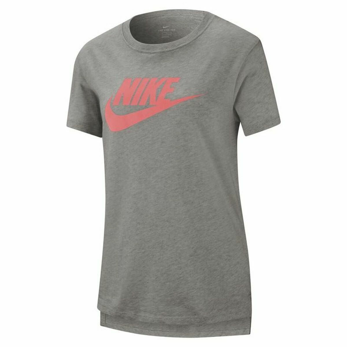 Barn T-shirt med kortärm Nike Sportswear Grå