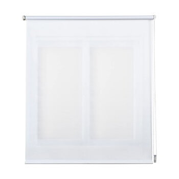 Rullpersienner Stor Planet Clip&Fix Night&Day Vit 150 x 180 cm