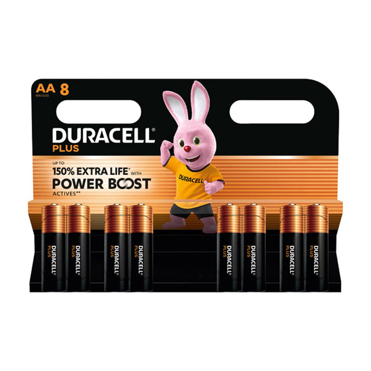 Laddningsbara Batterier DURACELL 5000394176157 1,5 V AA LR06