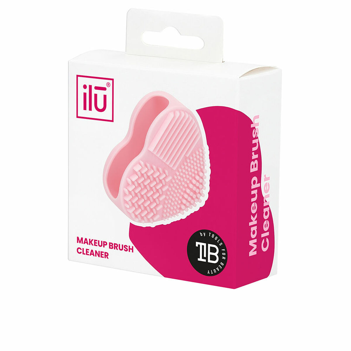 Sminkborstsrengörare Il? Brush Cleaner Hjärta Silikon (1 antal)