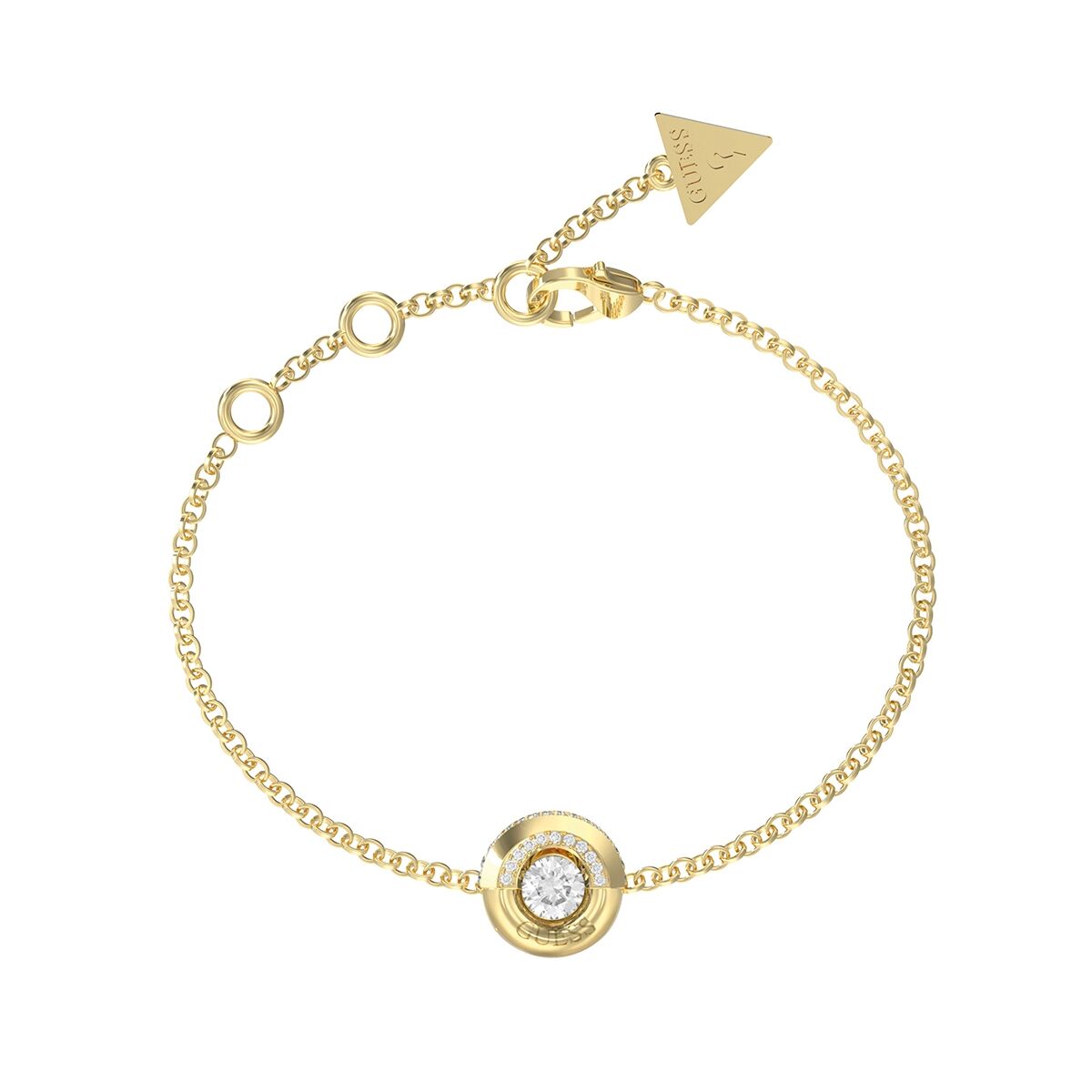 Damarmband Guess JUBB05378JWYGS Gyllene