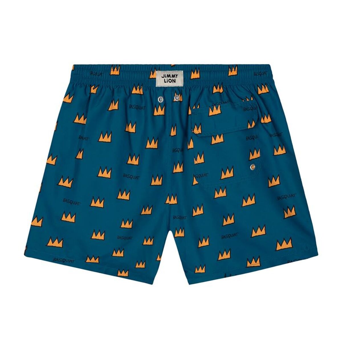 Baddräkt Herr Jimmy Lion Basquiat Batman Blå - 2