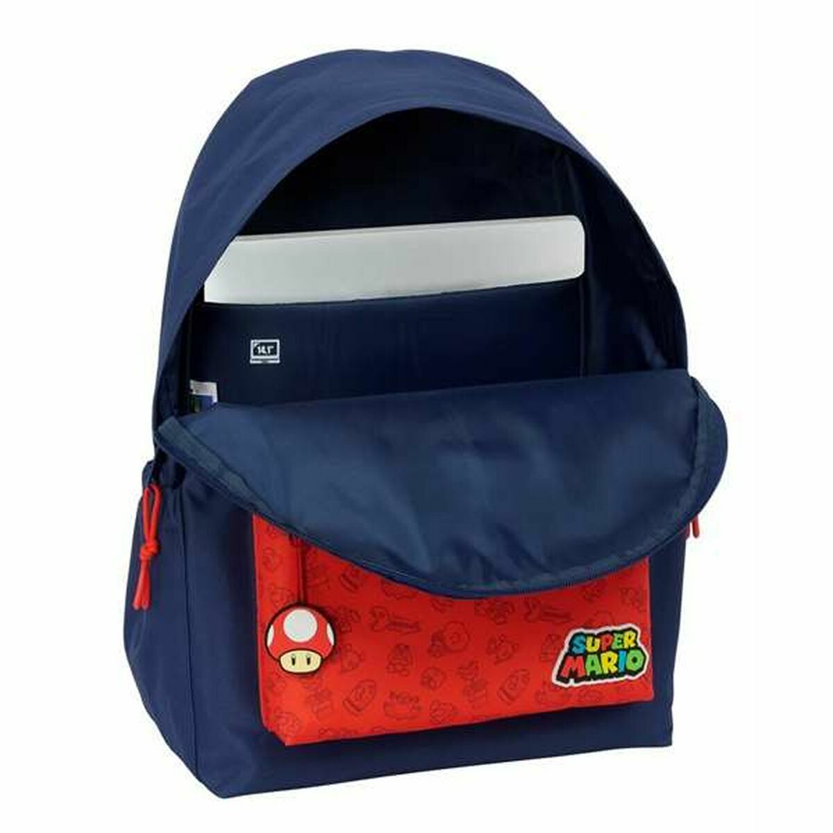 Skolryggsäck Super Mario Trick Röd Mörkblå 31 x 43 x 13 cm - 3