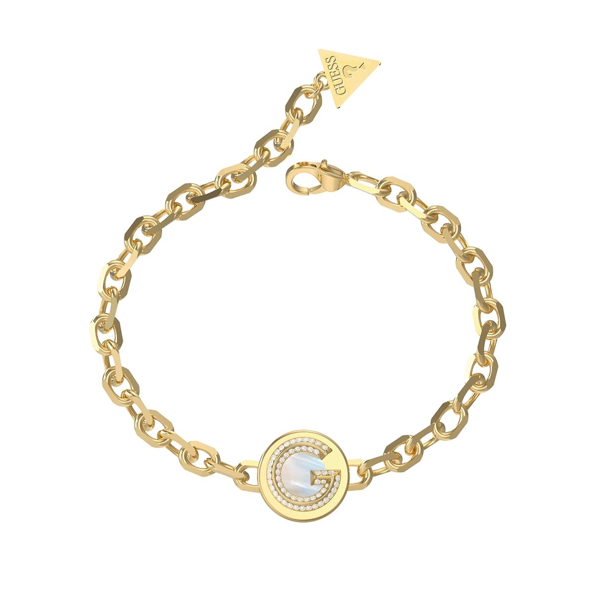 Damarmband Guess JUBB05438JWYGS Gyllene