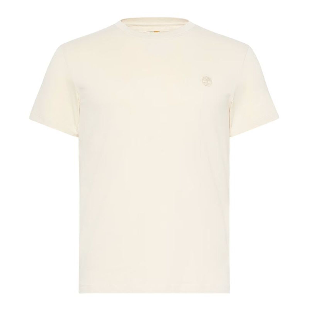 T-shirt med kortärm Herr Timberland Dunstan River Beige