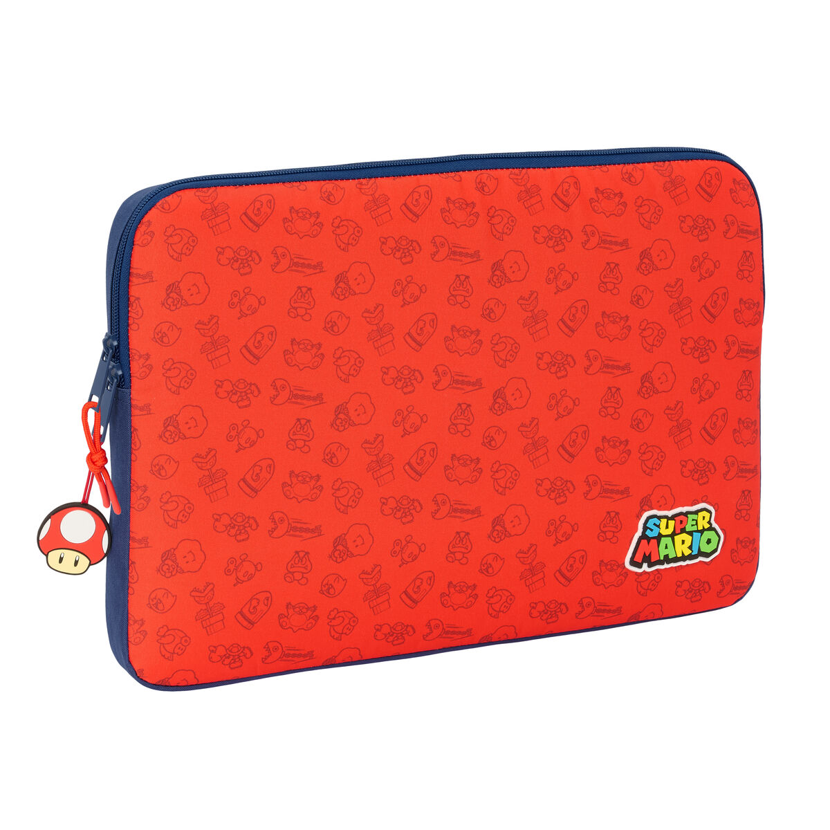 Skolryggsäck Super Mario Trick Röd Mörkblå 39,5 x 27,5 x 3,5 cm - 2
