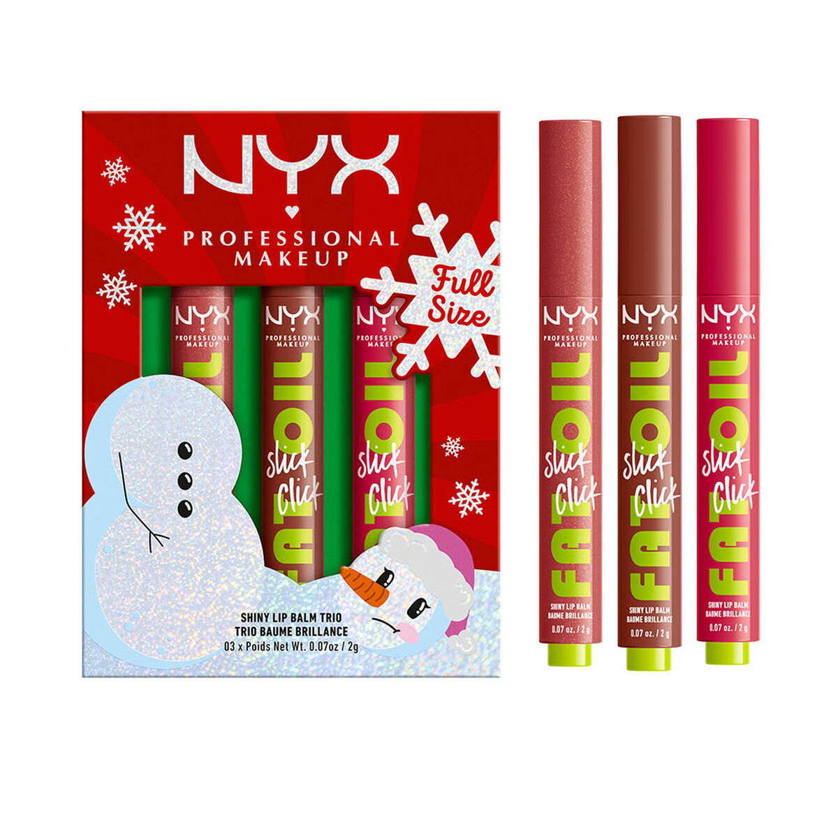 Läppstift NYX HOME ALONE 3 Delar