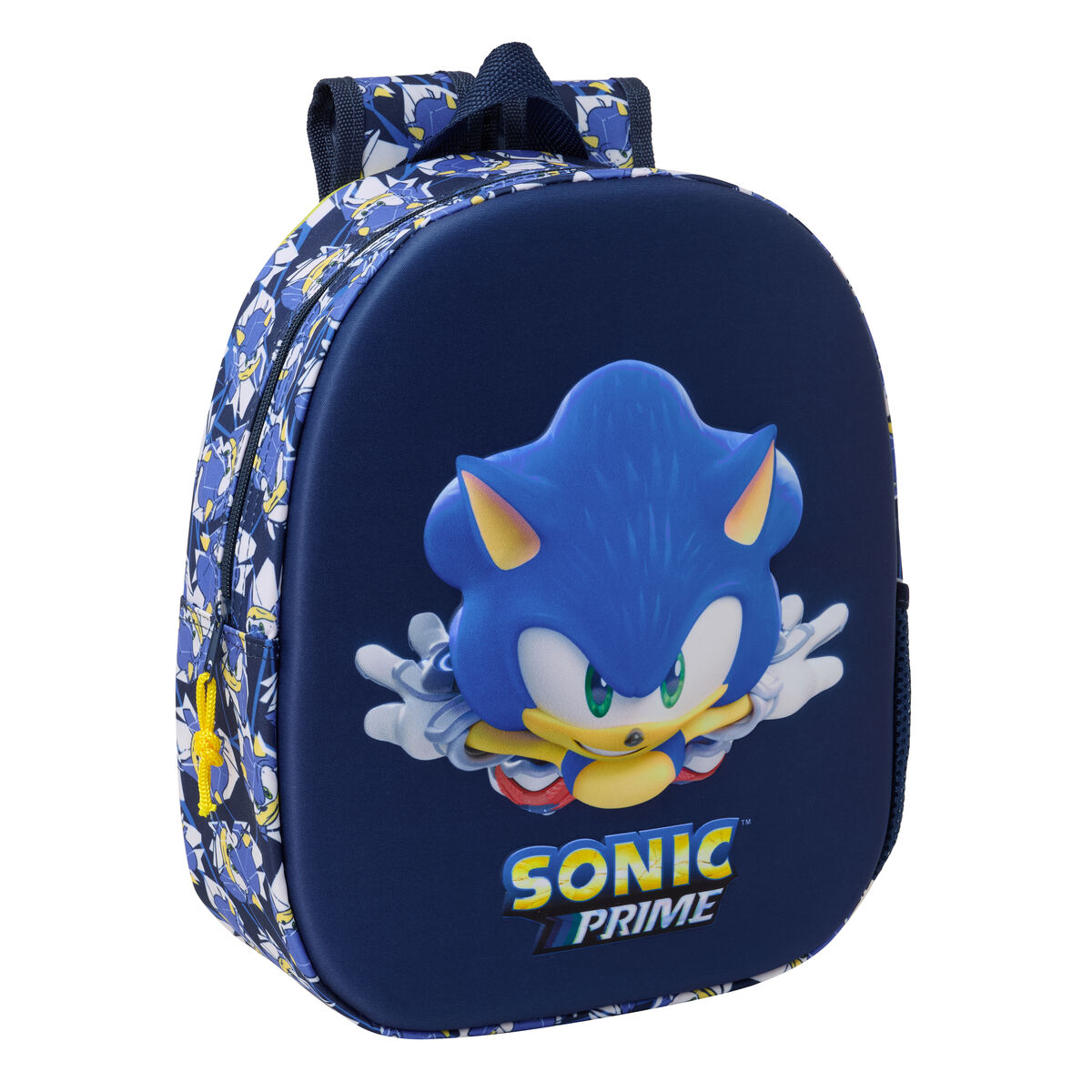 Skolryggsäck Sonic City Blå 27 x 33 x 10 cm