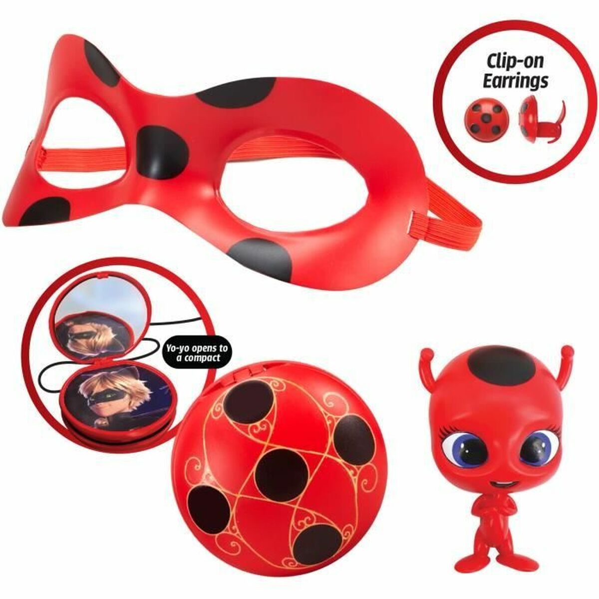 Maskeraddräkt för barn Bandai Miraculous Ladybug Röd rouge LadyBug - 3