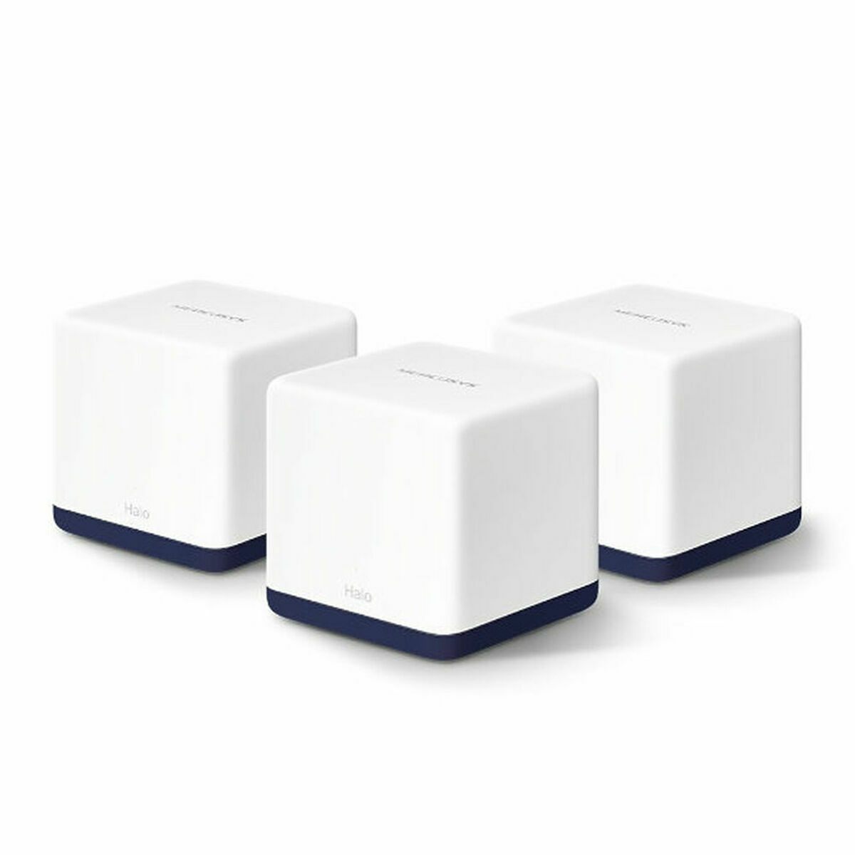 Anslutningspunkt Mercusys Halo H50G Vit 1300 Mbps Mesh (3 antal)