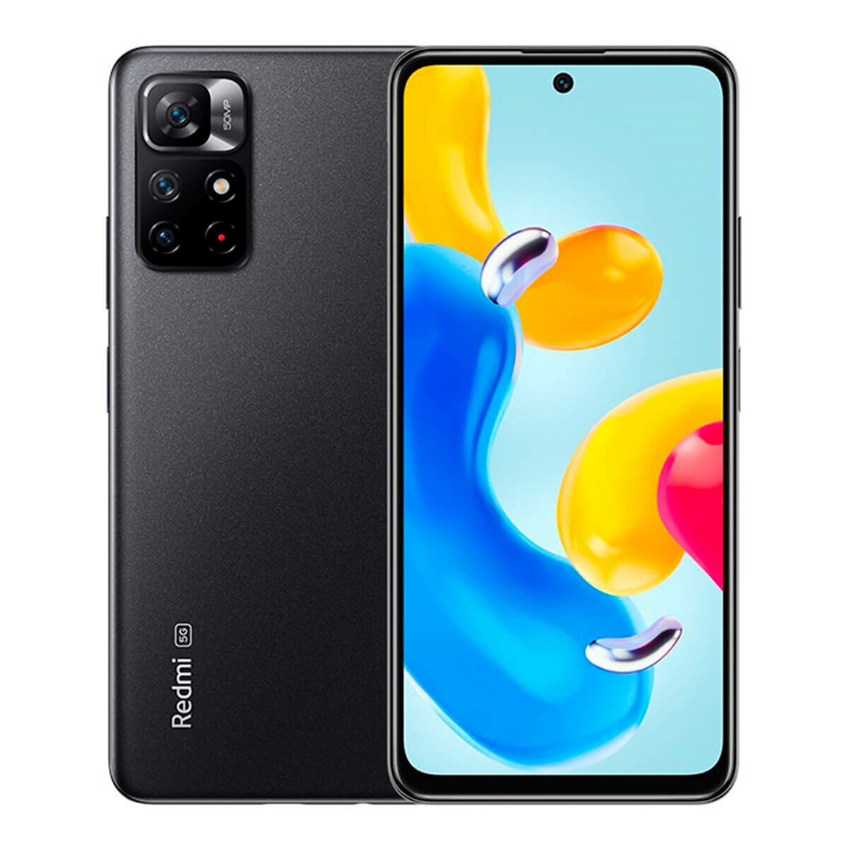 Smartphone Xiaomi Redmi Note 11S 5G 6,6" Octa Core 4 GB RAM 4 GB 128 GB Svart (Renoverade A)