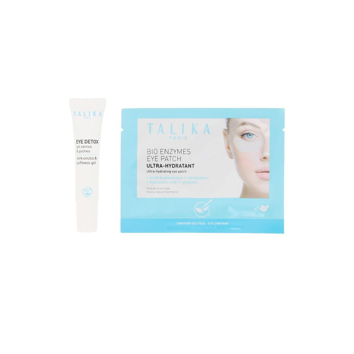 Sminkset Talika EYE DETOX 2 Delar